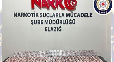 Elazığ'da Narkotik Operasyonu: 3 şüpheli tutuklandı