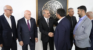 Elazığ TSO'da geleneksel bayramlaşma programı düzenlendi
