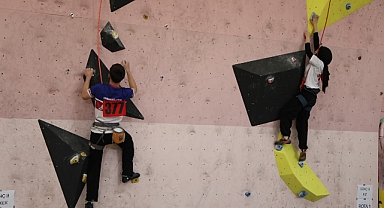 Okul sporları spor tırmanışı Türkiye şampiyonası başladı