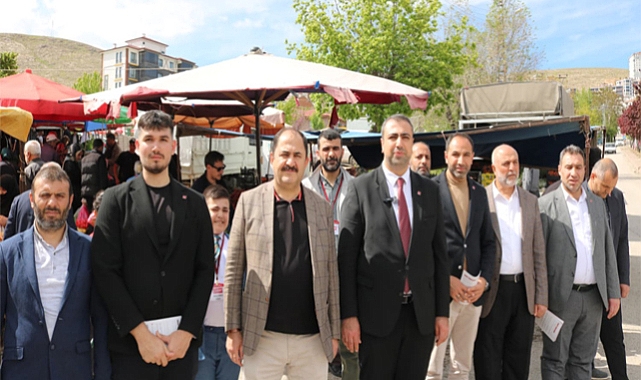 Saadet Partisi Abdullahpaşa'da vatandaşın nabzını tuttu