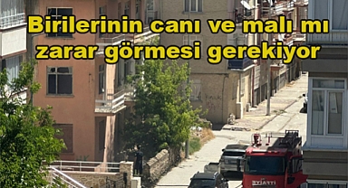 20 Yıldır Metruk Haldeydi, Yangın Çıktı: Gözler yetkililerde