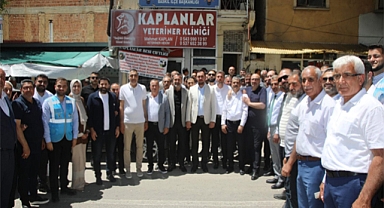 AK Parti Baskil'de Tek Yürek: 100 kişilik kadro sahaya indi