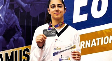 Ebrar Acar'dan Avrupa grand prix'de gümüş madalya başarısı