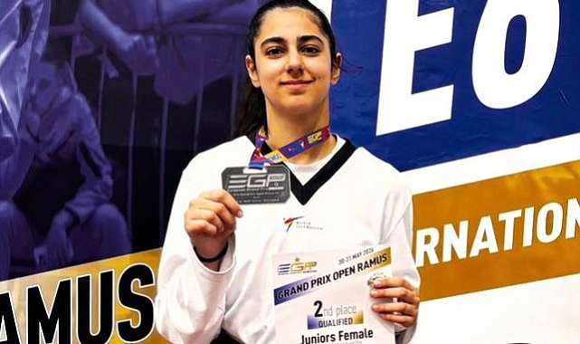 Ebrar Acar'dan Avrupa grand prix'de gümüş madalya başarısı