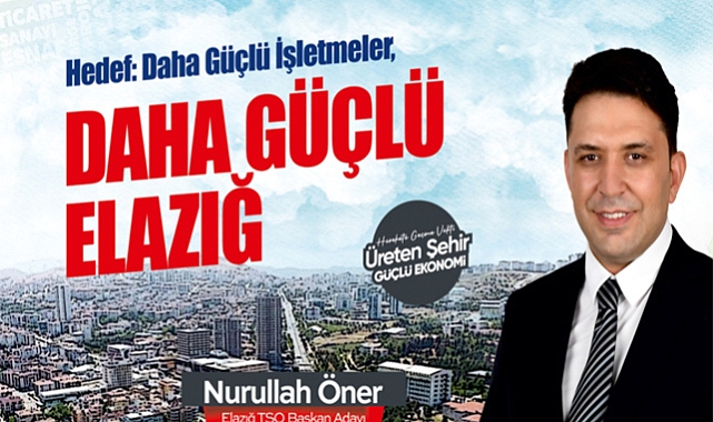 ETSO Başkan Adayı Öner: Sahadan gelen talepleri projeye dönüştürüyor