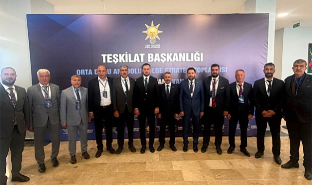 Van'da teşkilat buluşmasına Elazığ heyeti tam kadro katıldı