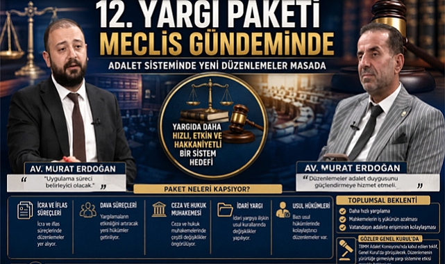 12. Yargı Paketiyle Neler Değişecek? İşte Beklenen Düzenlemeler