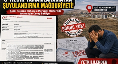 3 Yıldır Tamamlanamayan Şuyulandırma Vatandaşı Mağdur Ediyor: Gözler Elazığ Belediyesi'nde