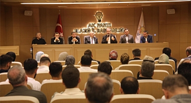 AK Parti Genel Başkan Yardımcısı Mustafa Şen'den Elazığ teşkilatına teşekkür