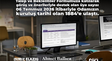 Ballıca: 1884 Üyemizin Ortak Heyecanı Bizlere Güç Veriyor