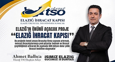 Ballıca'dan, Elazığ İhracat Kapısı Projesi