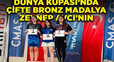Dünya Kupası'nda Çifte Bronz Madalya Zeynep Avcı'nın