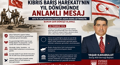 Elazığ ADD Başkanı Karabulut'tan 20 Temmuz Mesajı: