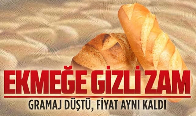Elazığ'da Ekmeğe Zam: Gramaj düştü, fiyat güncellendi