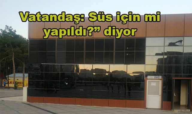 Elazığ'ın Merkezinde Kriz: Lavabolar aylardır kapalı, vatandaş tepkili !