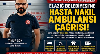 Tüm Sağlık Çalışanları Sendikası'ndan Elazığ Belediyesi'ne