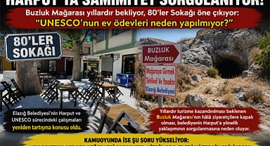 UNESCO Projesi Neden Yapılmıyor? Harput'ta Samimiyet Sorgulanıyor!